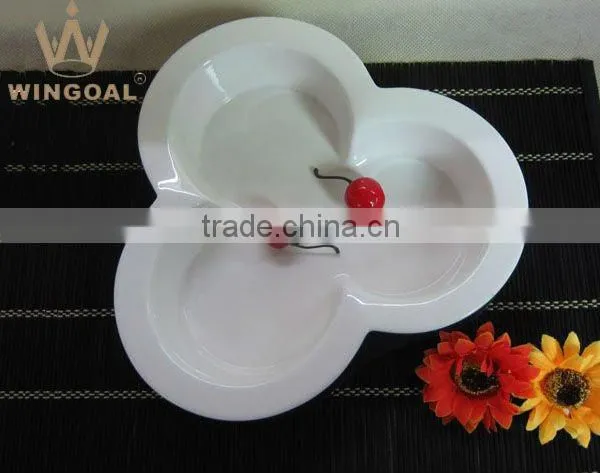 ceramic porcelain triangle plates