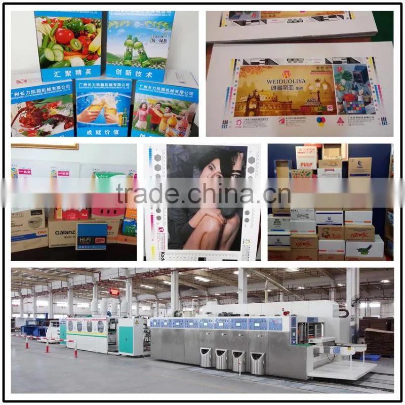 Economic Fast Speed Flexo Printer Slotter Die-cutter & Auto Stacker, carton box making machine