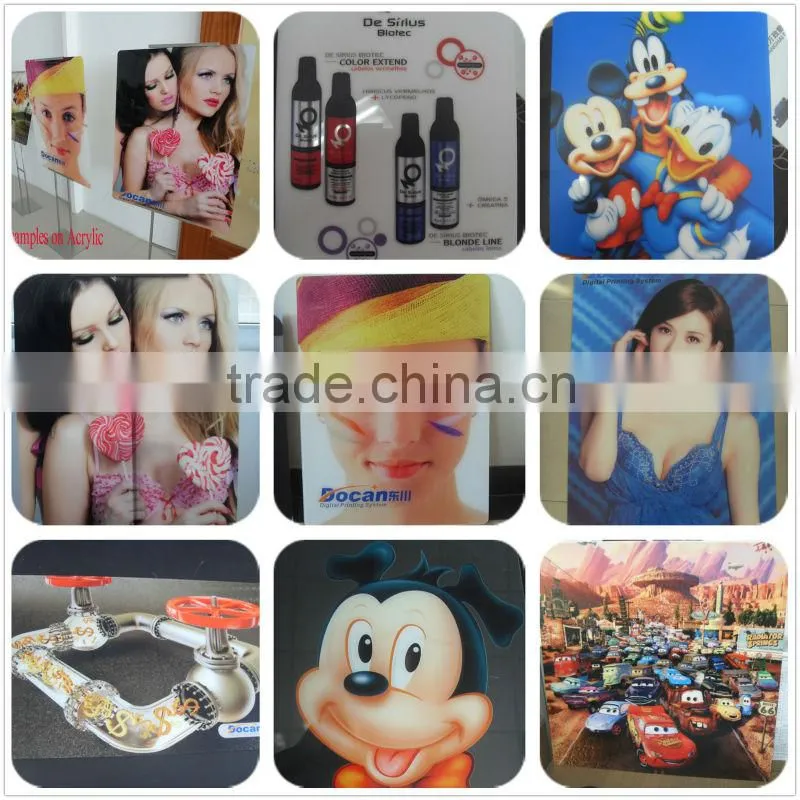 DOCAN UV Flatbed Printer with high qualities