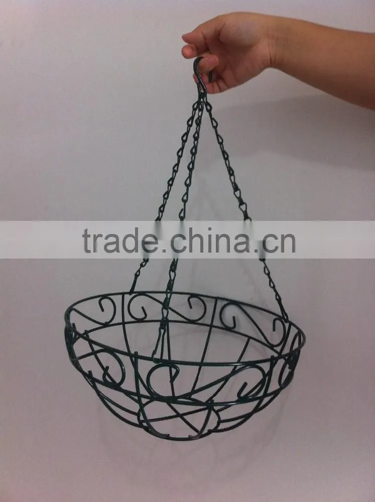 china supplier metal garden flower hanging pot brackets