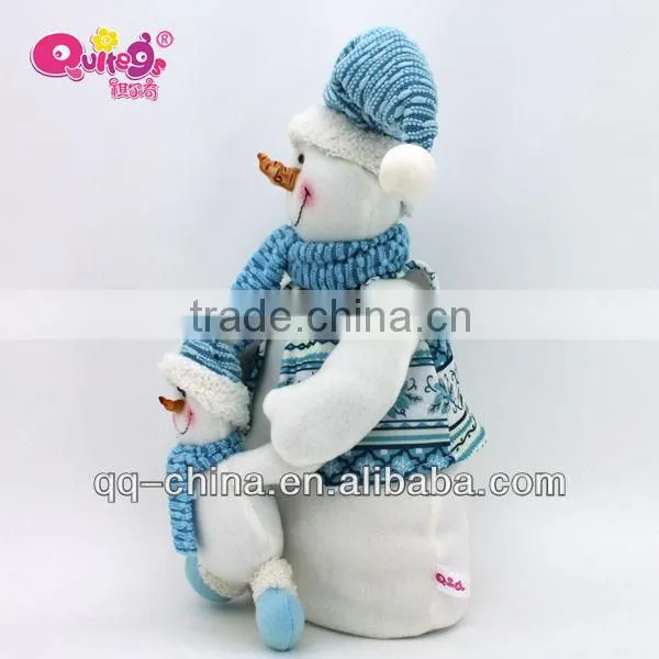 Christmas snowman santa claus doll