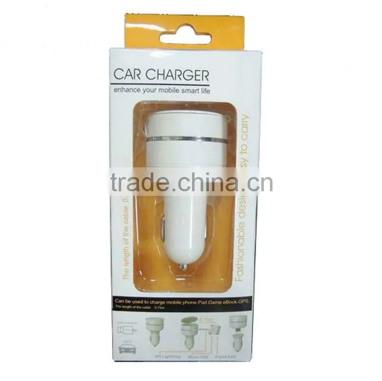 USB adaptor box set 3 in 1 charging cable car charger