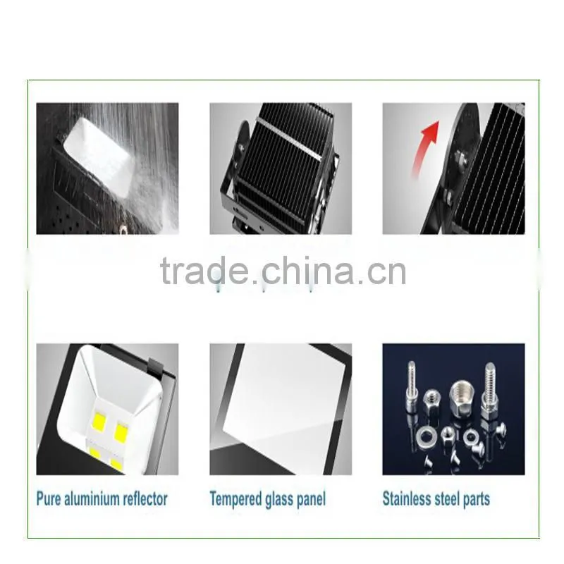 2015 hot selling 50w/100w/200w outdoor flood lighting