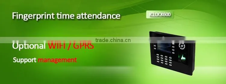 Zksoftware High Quality Time Attendance Software (HF-Iclock600)