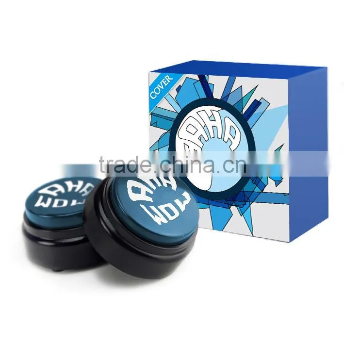 Hot sale!!New Customized Promotional LED flashing sound button for gift