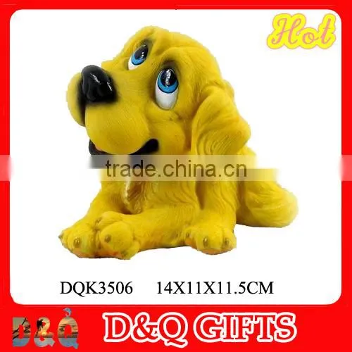 Cute resin Pekingese figure