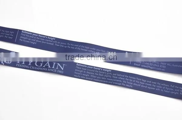 Custom Printed Horse Weight Measuring Tape