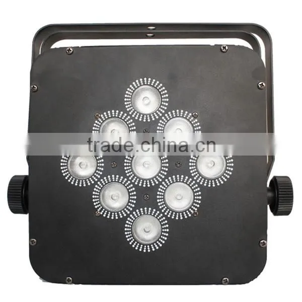 9*8W RGBW stage par lighting 4 IN 1 LEDs quad color led par light china factory