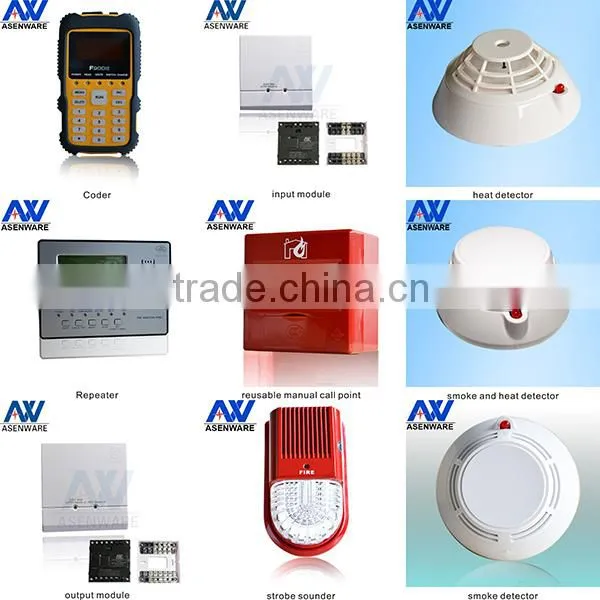 With Led Indicator AW- ATD2188 Wired Analog addressable heat detector in alarm