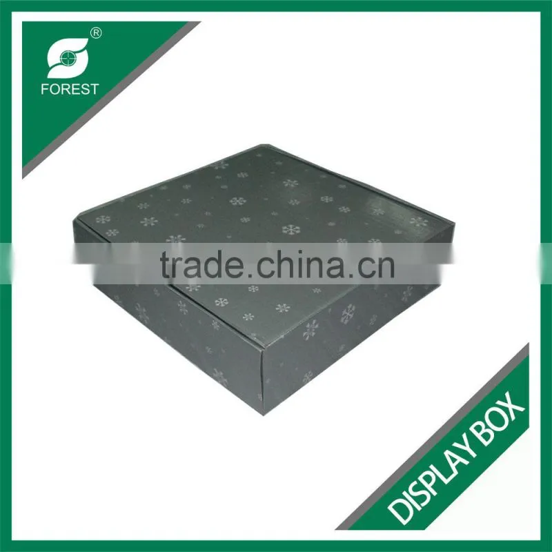 CUSTOMIZED DISPLAY BOX WITH LID MATT LAMINATION TOP AND BOTTOM WINE CARTON BOX