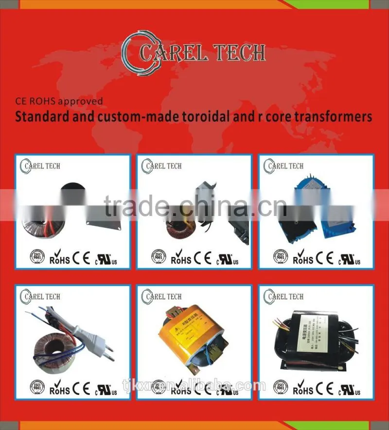 UL/CUL approved class 2 transformer, type 2 transformer, UL listed transformer with power range from 5VA to 100VA