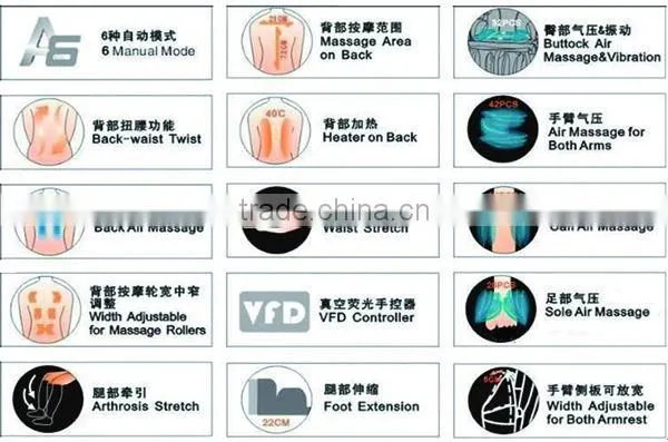 body care massage chair DLK-H020B