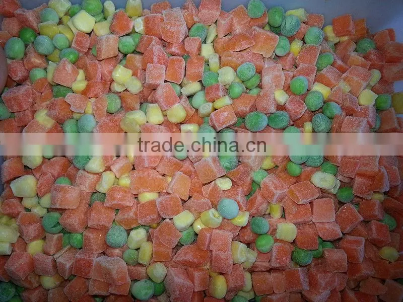 IQF frozen mixed vegetables price