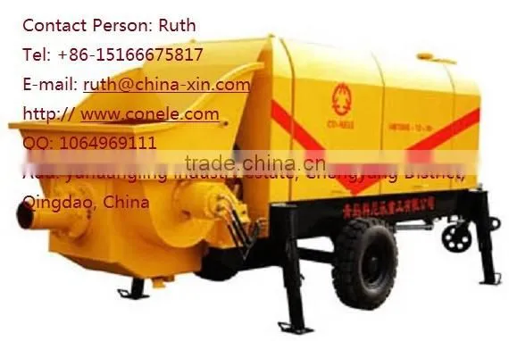 2016 famous electromotor concrete pump in china