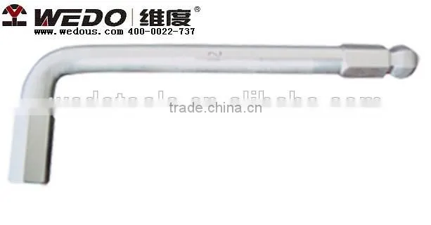 Titanium tools Series;High quality Non-magnetic Hex Key With Ball Spanner; China Manufacturer; OEM service; No MOQ; DIN Standard