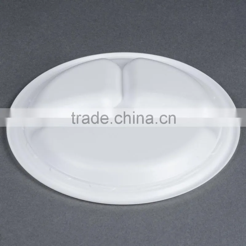 Plastic disposable charger plate