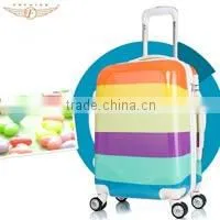 2015 new design trolley pc abs luggage