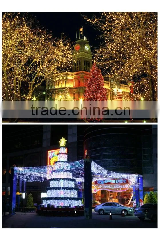 100 LED Christmas Light Christmas String Lighting Outdoor Solar String Fairy Lights Party Xmas Solar Garden Light CE,RoHS,FCC