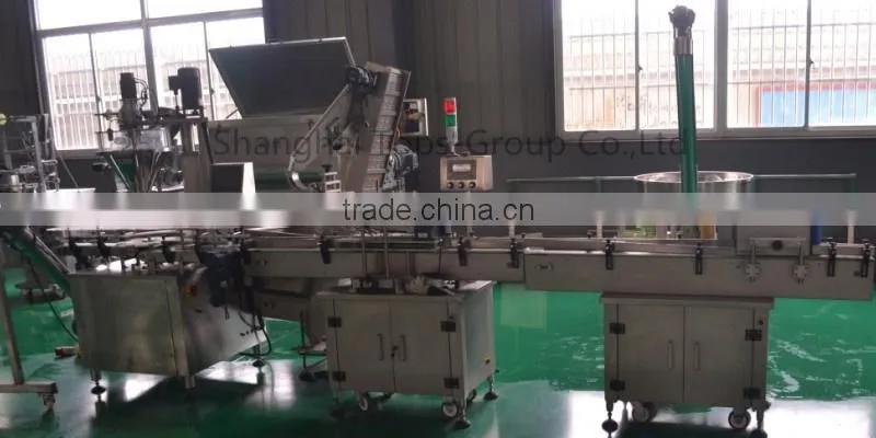 2016Shanghai TOPS automatic talcum powder filling machine