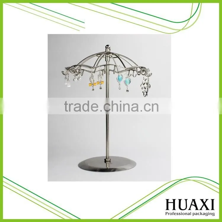 POP Rotated Metal Jewelry Holder Jewelry Display Stand for Earrings