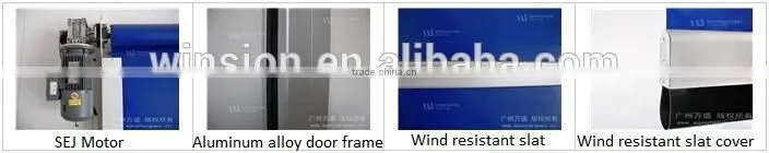 New products PVC curtain industrial doors