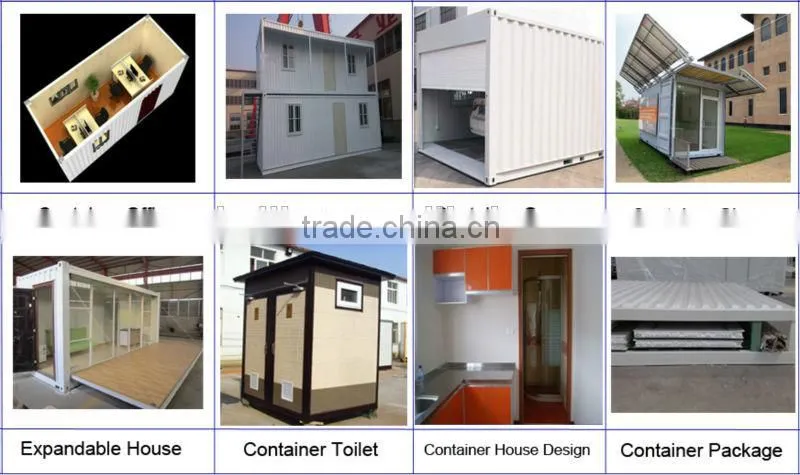 Flat packing house container