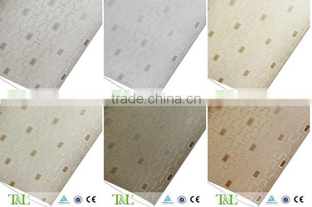 Cheap pvc wallpaper/vinyl wallpaper