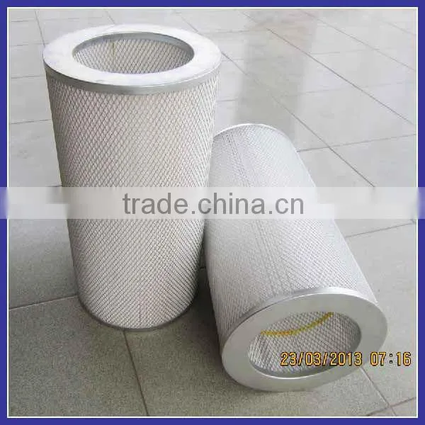 synthetic fiber air filter media