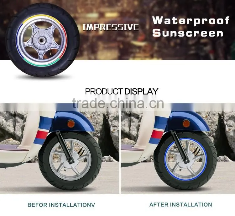 10 inches scooter rim sticker