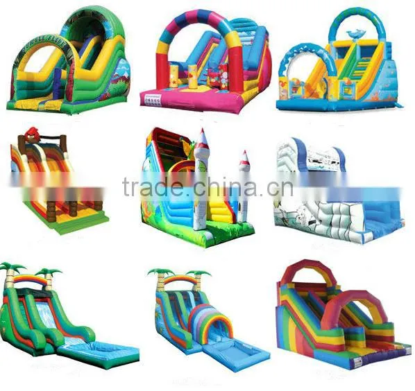QH-S-11-giant outdoor inflatable water slide/inflatable water games for adult kids