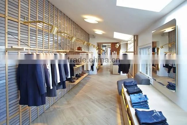General Usage Super U 2016 Clothing Store Display Furniture