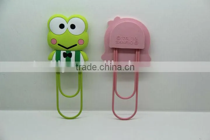 The Dongguan factory manufacture custom design silicone bookmark