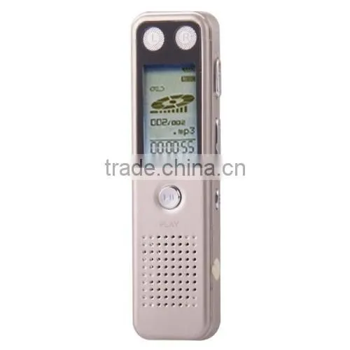 Professional 8GB LCD Digital Voice Recorder with VOR MP3 Player Pen Voice Recorder