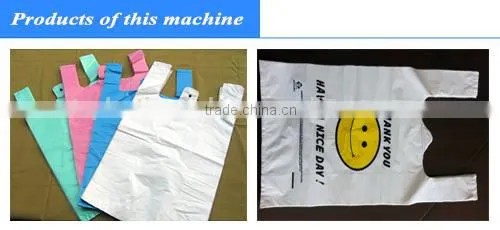 shopping bag making machine / shopping bag producing machine / shopping bag maker