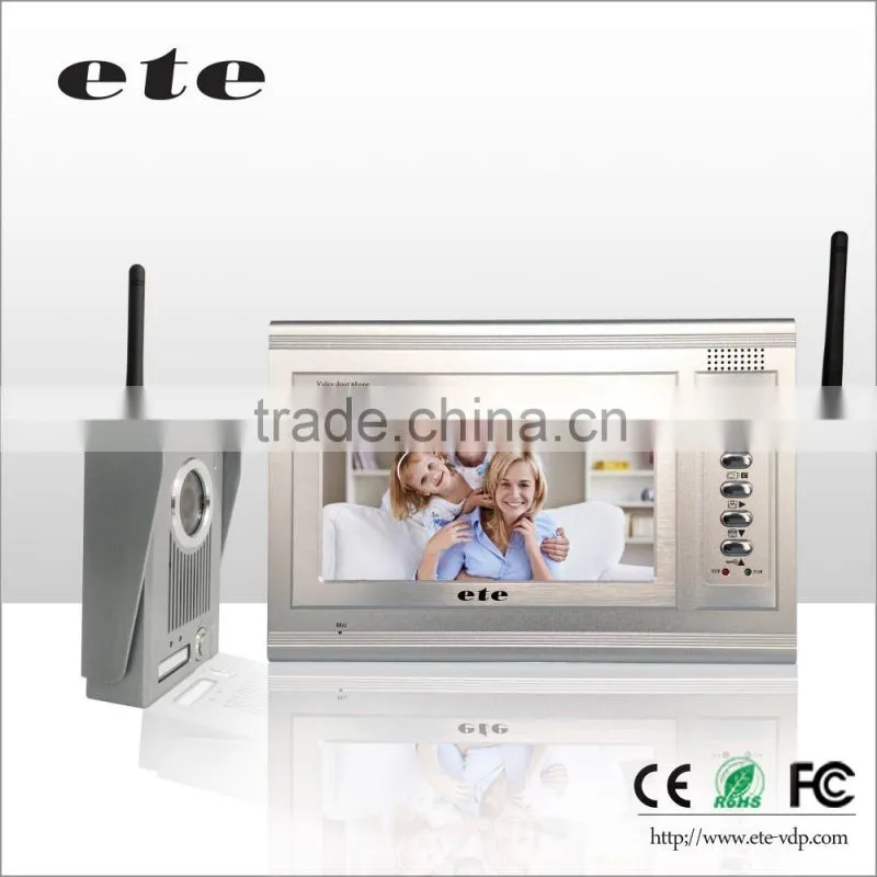 Digital night vision wireless intercom smart color video door phone ring doorbell video