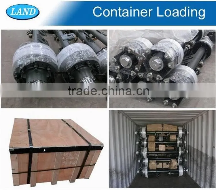 Heavy duty truck and trailer parts trailer axle spare parts empty axle beam