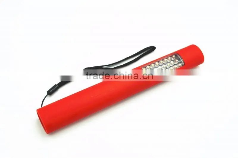 Magnetic working lamps ABS LED work lamp 24+1 leds 4*AAA battery