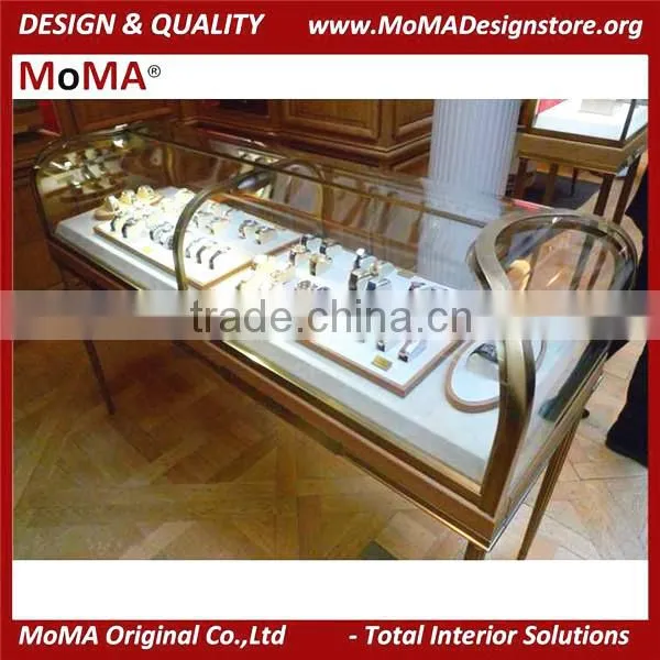 High End Glass Jewelry Display Cabinet