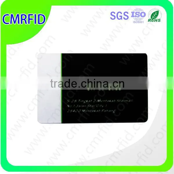 CR80 CMYK printing smart id card/pvc business card/transparent id card