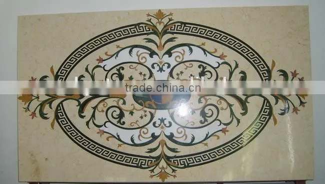 SKY- 017 Morden WaterJet Marble Mosaic Marble Medallion