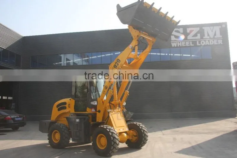 small 2 ton chinese wheel loader for sale ZL20 wheel loader