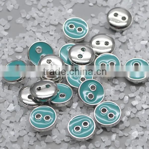Garment Accessories Plastic Button with ABS material and enamel coated