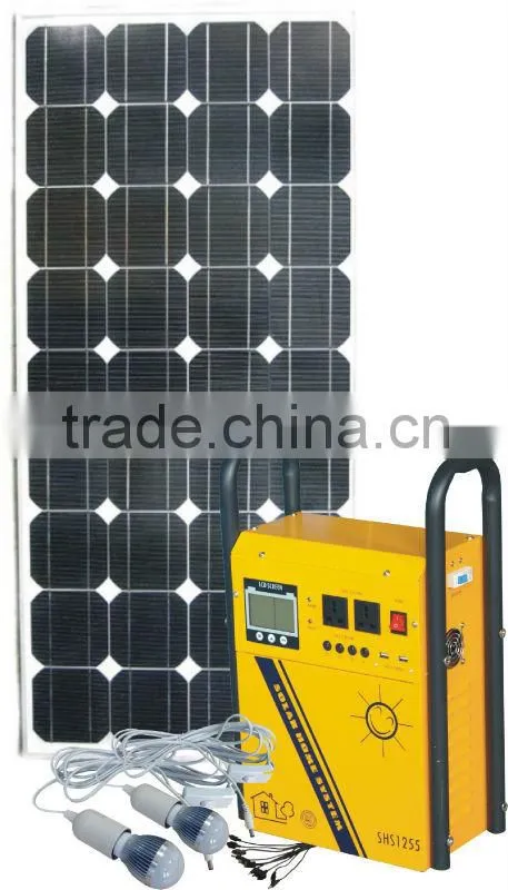 small systerm high power solar dc power system new design 1kw portable solar generator
