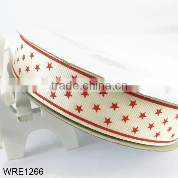 Double Printed Grosgrain Ribbon Fashion Ribbon