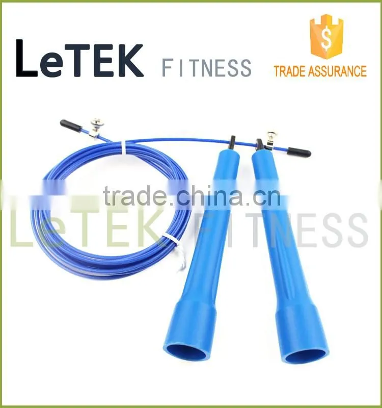 Jump Rope - Adjustable Jump Rope - Easily Adjustable 10 Ft Cable - Steel Ball Bearings - Best for CrossFit/MMA/Boxing & Fitness
