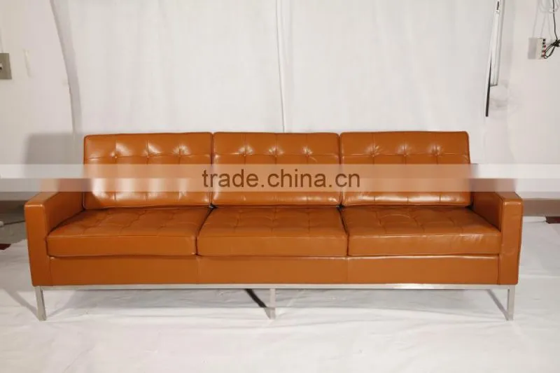 Alibaba modern designer furniture factory Florence knoll sofa set for living room