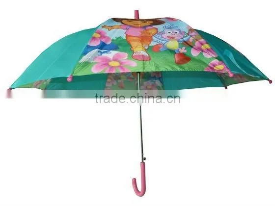 2016 Gift umbrella for kids with cartoon picture