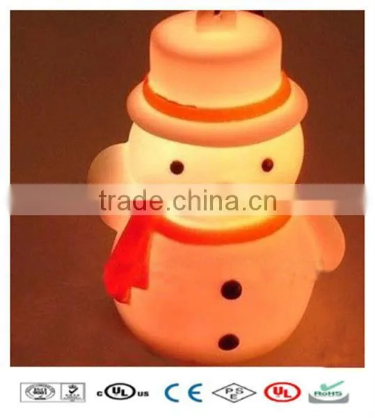 LED Plastic Snowman ,LED Christmas Lights Twinkle Light