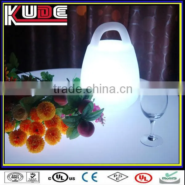 Remote control RGB changing led nightclub decoration/led light table decoration