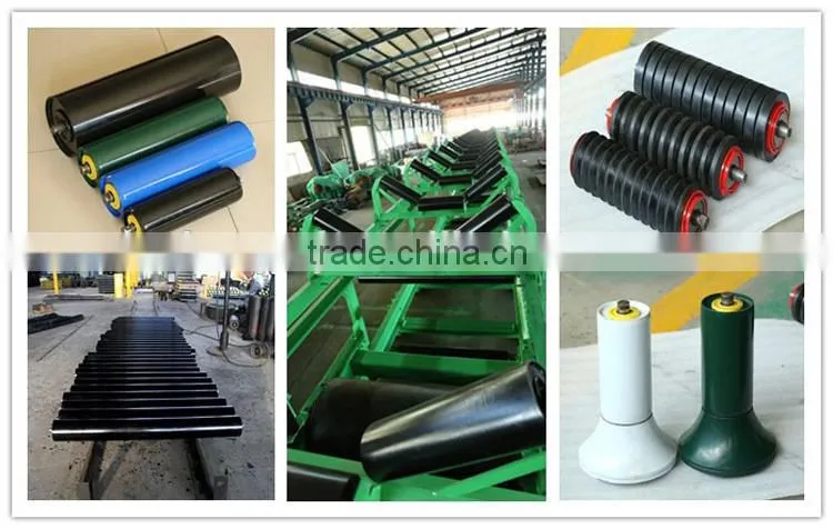 space saving big angle belt conveyor for mine from Gold Supplier